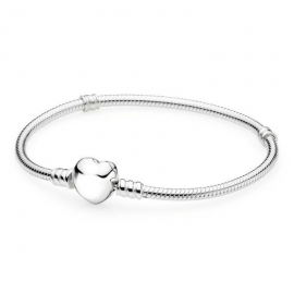 Bratara Charm model Pandora Silver Heart Argint 925 BP003